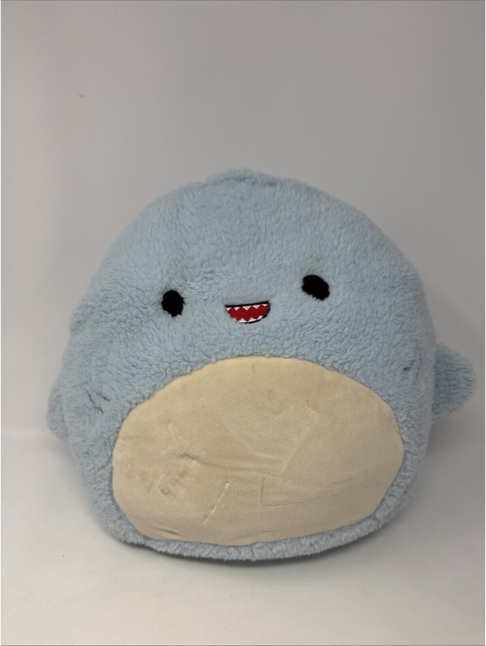 Davie the Shark Squishmallow Blue Shark Plush Stuffed Animal Toy 12" - pre-owned